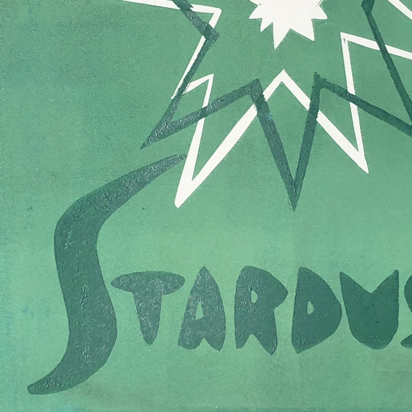 Stardust Motel Whittier, CA Linocut Print