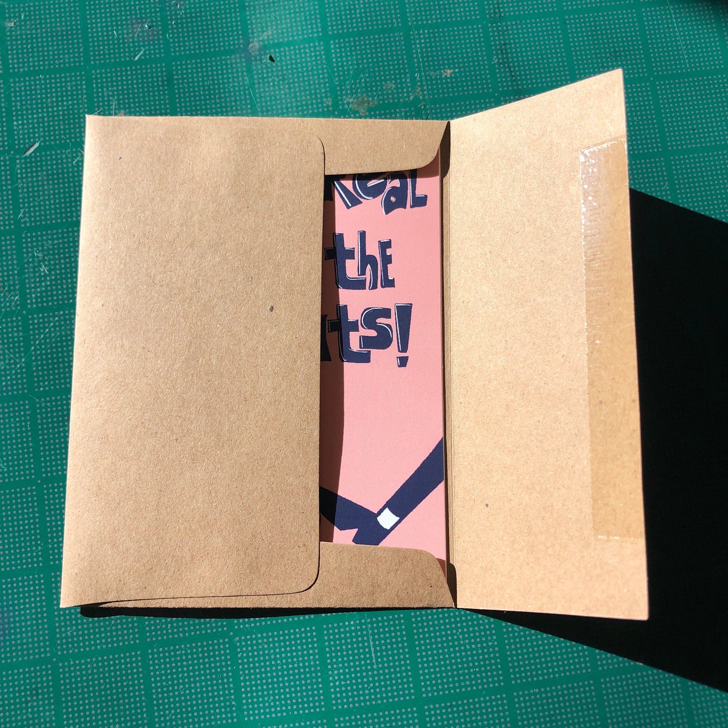 Kick in the Pants Greeting Card, A2 (size 5.5 x 4.25 in.), Cards for that Fun Friend, Thank You Cards, Retro Stationery