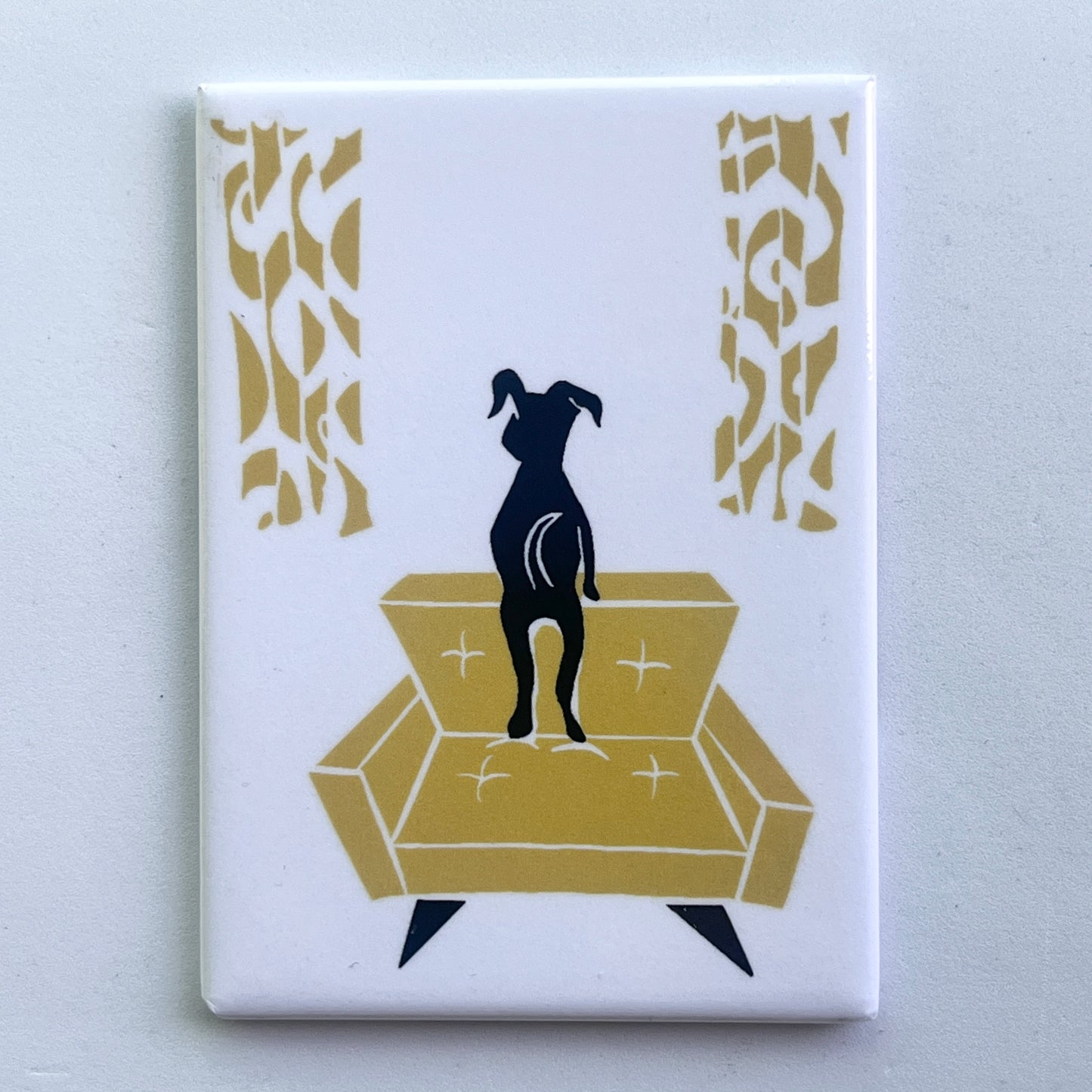 Can't Wait to See You MCM Dog Magnet