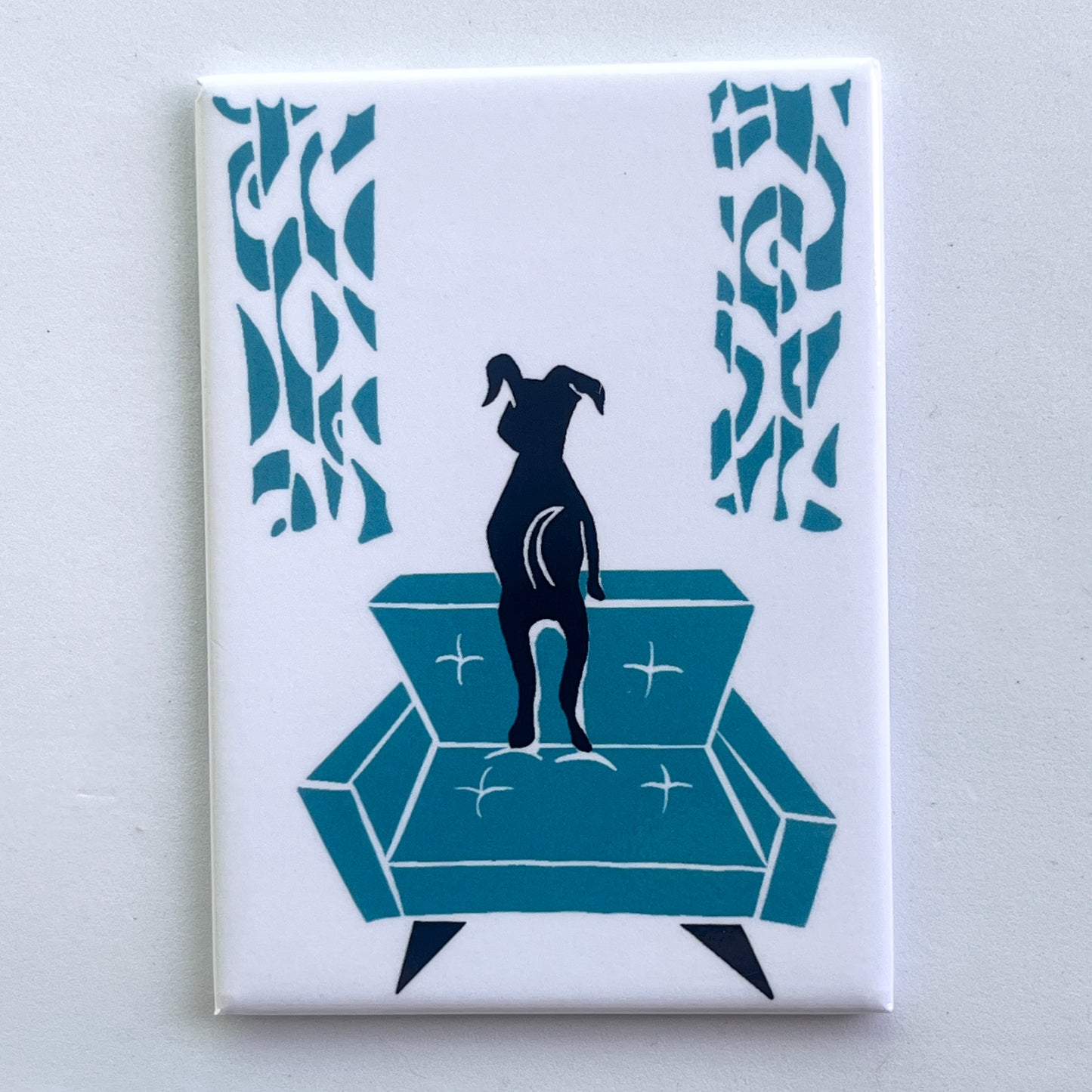 Can't Wait to See You MCM Dog Magnet