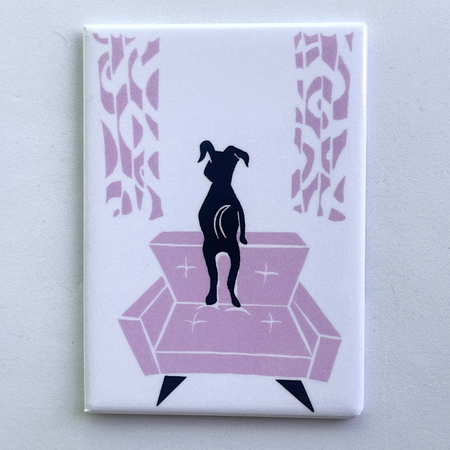 Can't Wait to See You MCM Dog Magnet