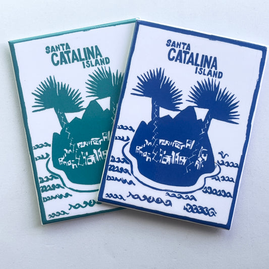 Vintage Santa Catalina Island Magnet