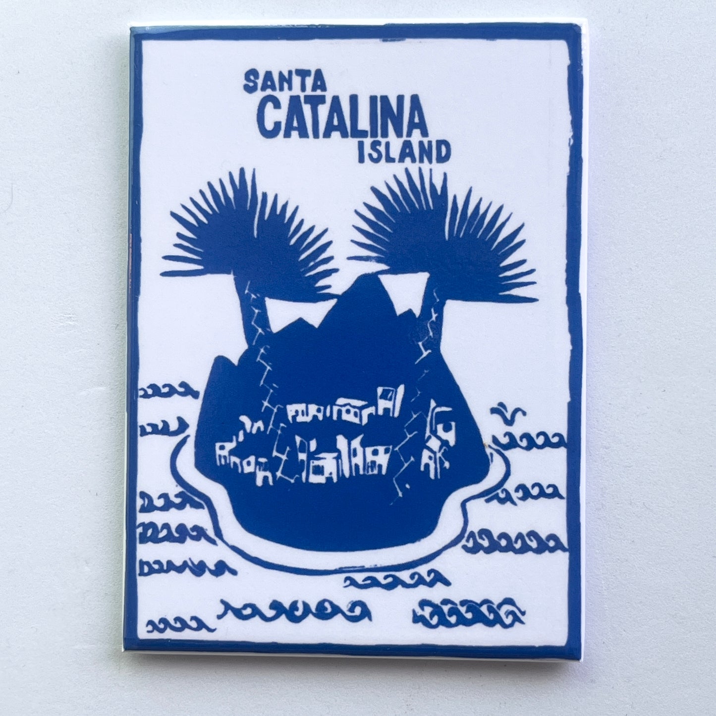 Vintage Santa Catalina Island Magnet
