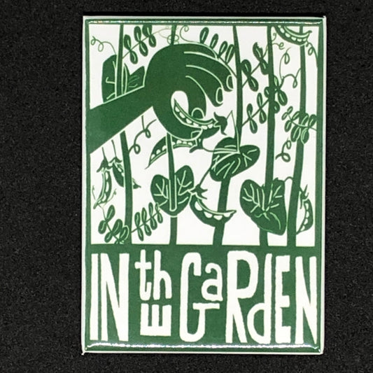Magnet- Taking a Pea in the Garden