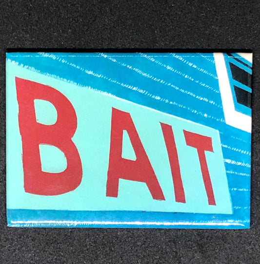 Magnet-  Green Pleasure Pier Bait Shop, Santa Catalina Island, CA 2.5 x 3.5 in.