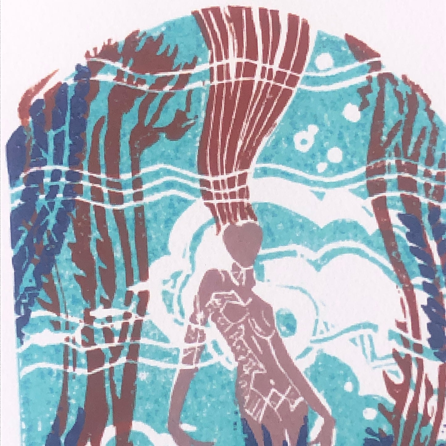 Catalina Island Casino Mermaid Print